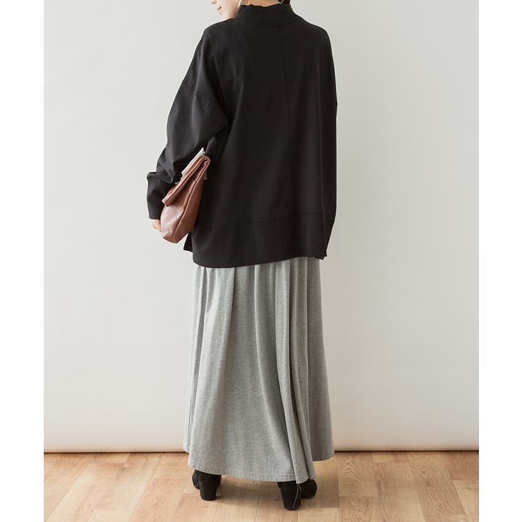 ハイネックビッグヘムランダムカットソー | atONE | 詳細画像6 