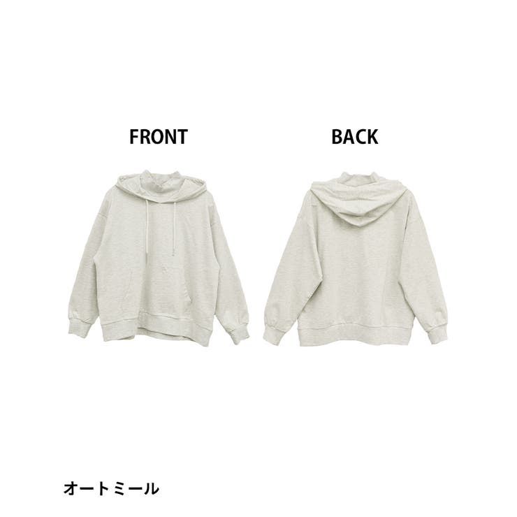 パーカー atONE 裏起毛配色パーカー レディース atONE パーカー 裏起毛配色パーカー レディース : ZOZOTOWN