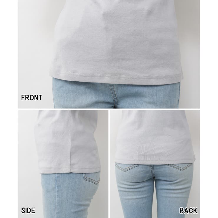 前後2wayフロントクロスカットソー | atONE | 詳細画像54 