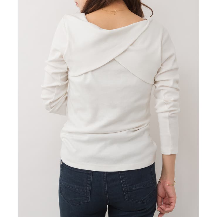 前後2wayフロントクロスカットソー | atONE | 詳細画像62 