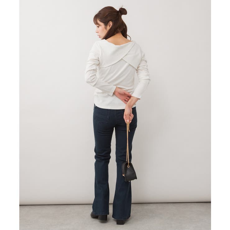 前後2wayフロントクロスカットソー | atONE | 詳細画像64 