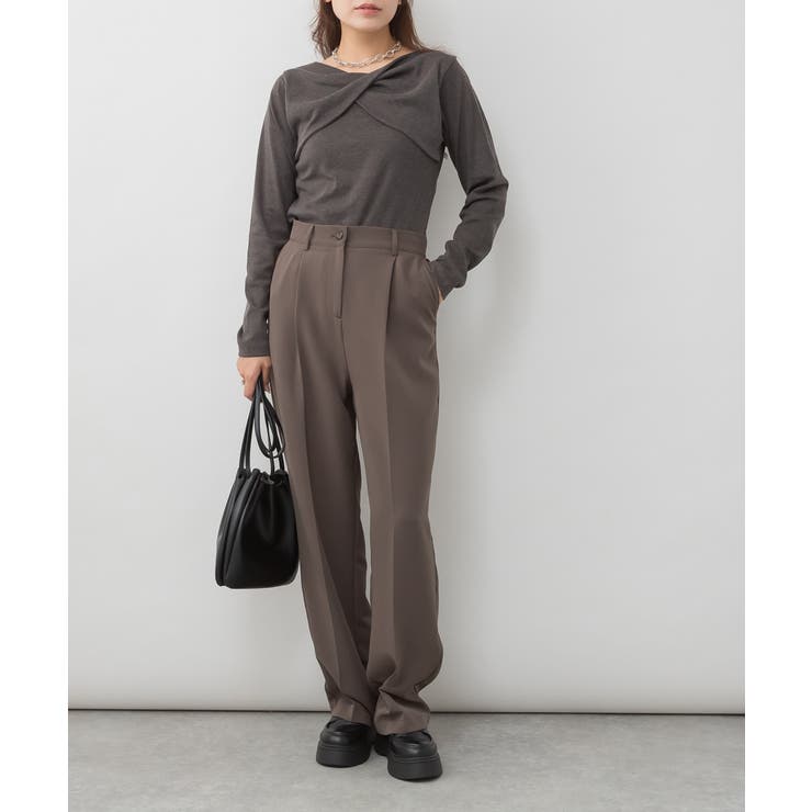 前後2wayフロントクロスカットソー | atONE | 詳細画像68 