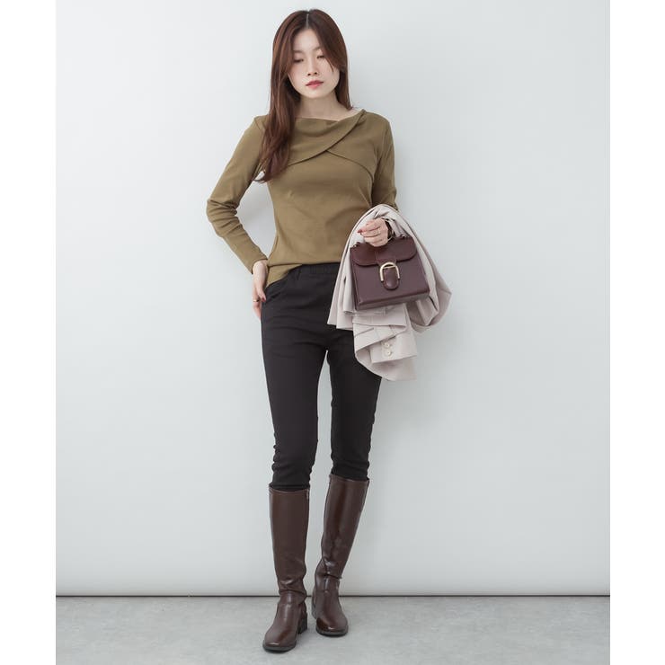 前後2wayフロントクロスカットソー | atONE | 詳細画像73 