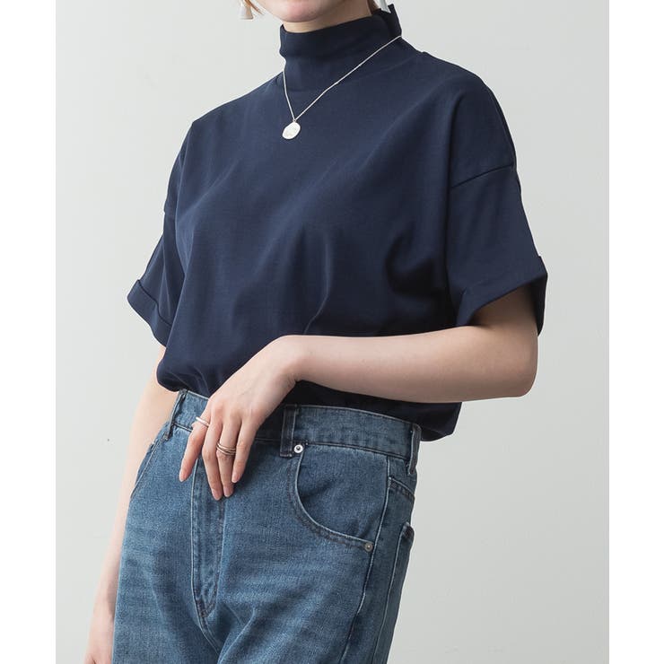 ハイネック半袖カットソー | atONE | 詳細画像40 