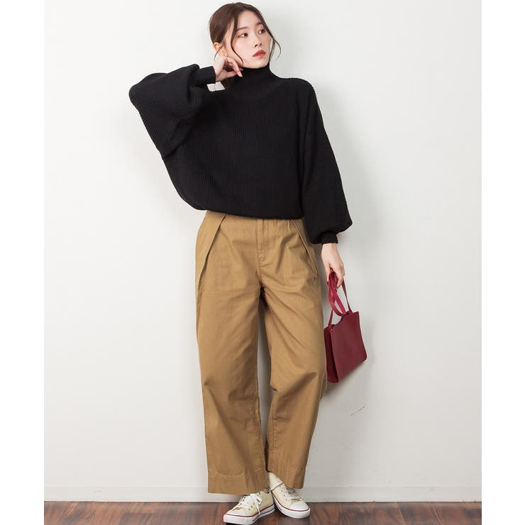 タートルネックボリュームニット | atONE | 詳細画像18 