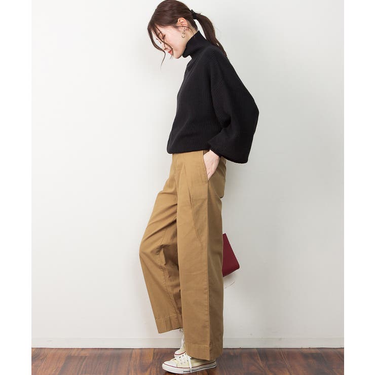 タートルネックボリュームニット | atONE | 詳細画像19 