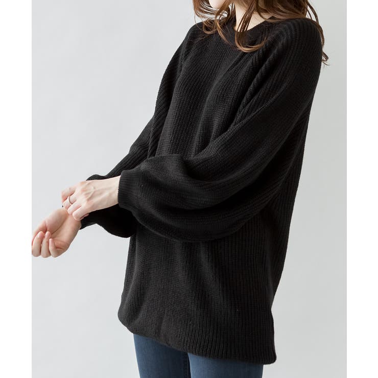 バルーン袖ゆるニット | atONE | 詳細画像29 