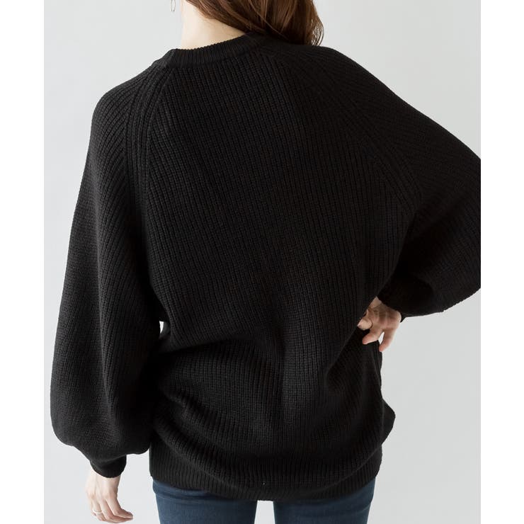 バルーン袖ゆるニット | atONE | 詳細画像30 