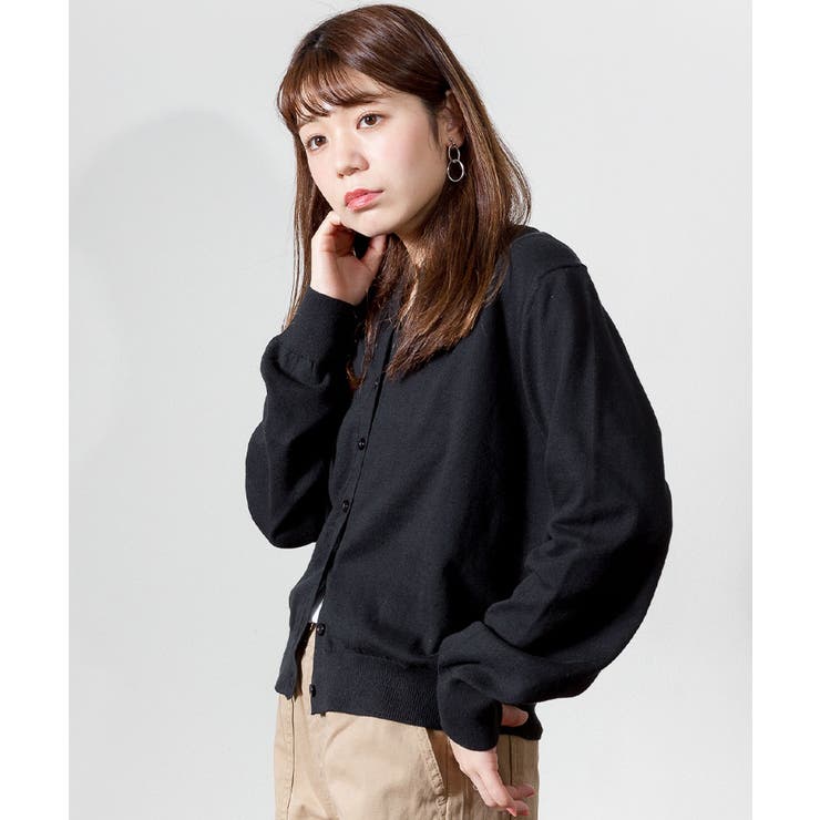 クルーネックカーディガン ニット セーター | atONE | 詳細画像17 