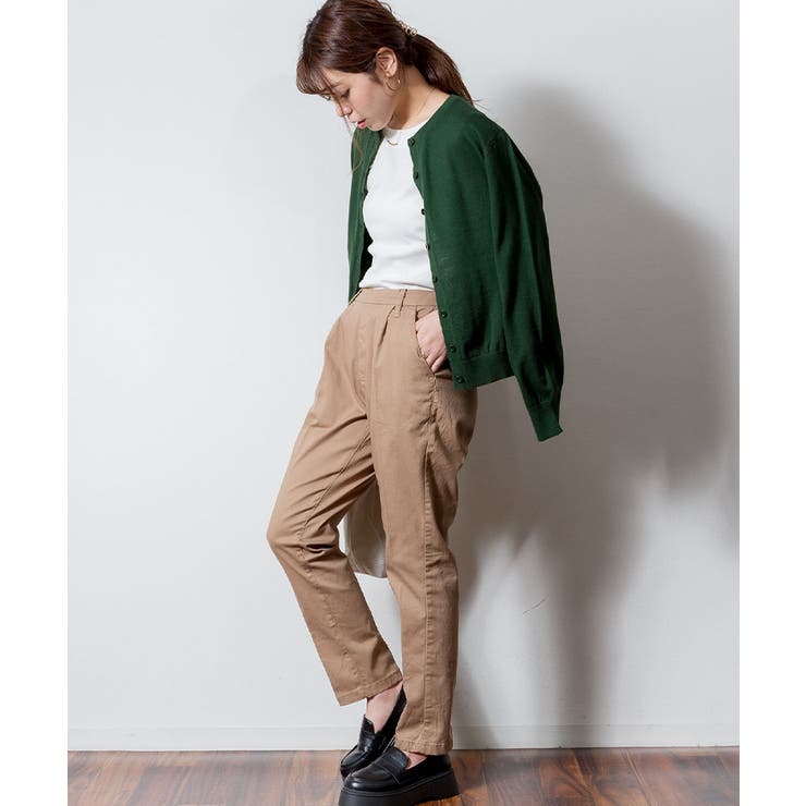 クルーネックカーディガン ニット セーター | atONE | 詳細画像28 