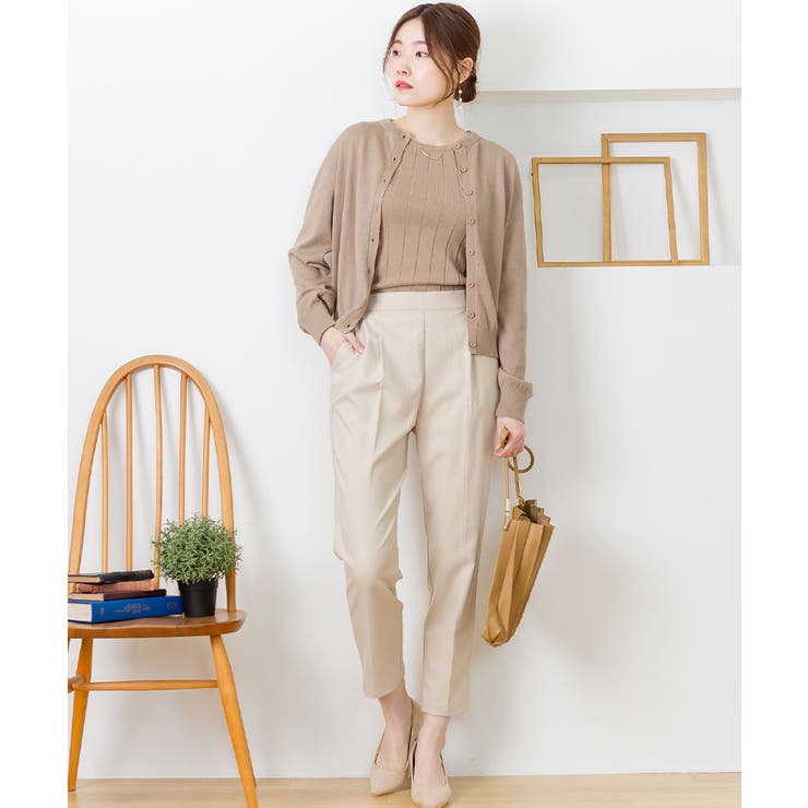 クルーネックカーディガン ニット セーター | atONE | 詳細画像34 