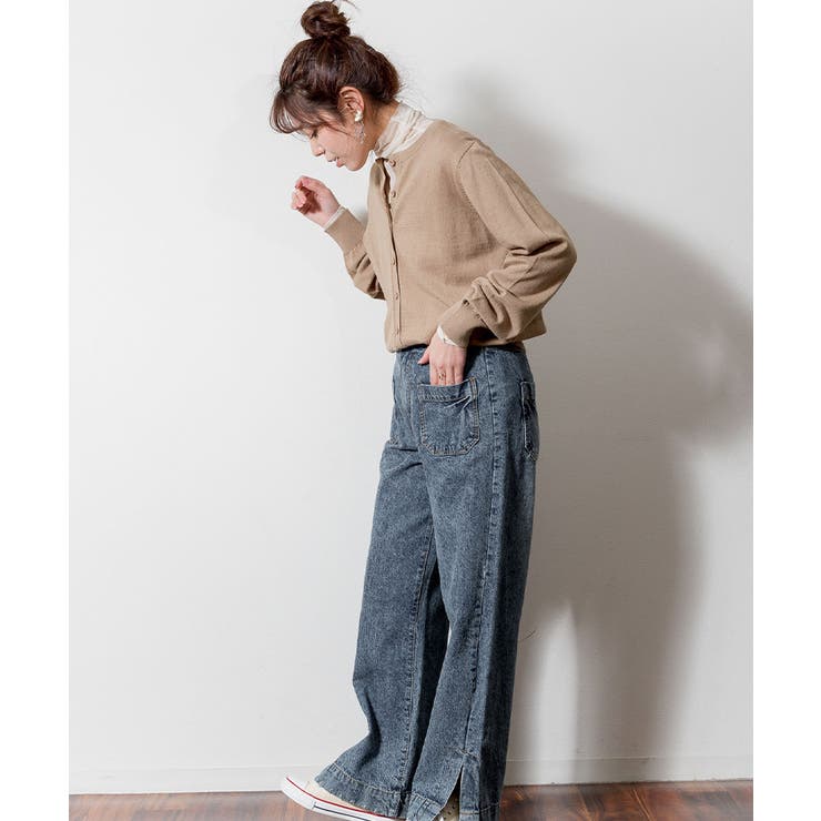 クルーネックカーディガン ニット セーター | atONE | 詳細画像36 