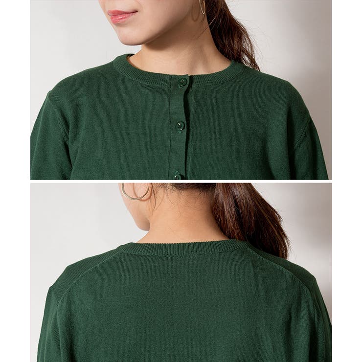 クルーネックカーディガン ニット セーター | atONE | 詳細画像59 