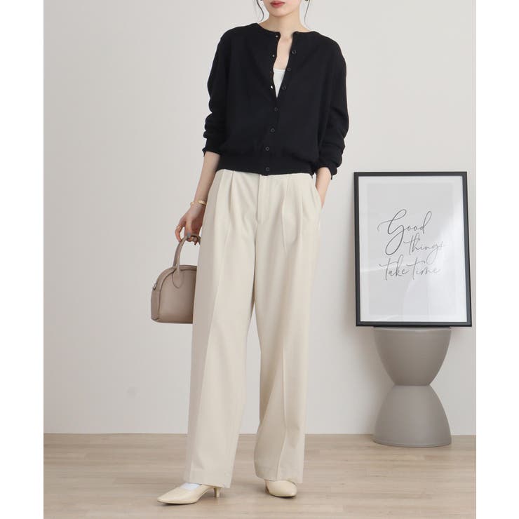 クルーネックカーディガン ニット セーター | atONE | 詳細画像68 