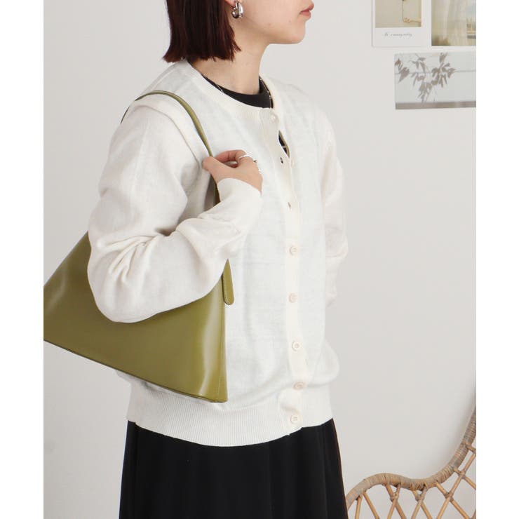 クルーネックカーディガン ニット セーター[品番：ATOW0000884]｜atONE