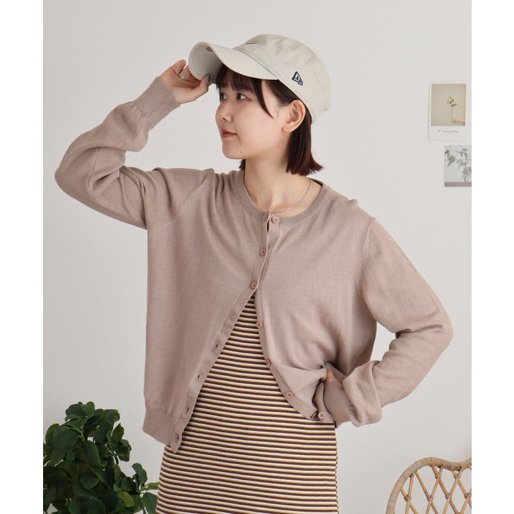 クルーネックカーディガン ニット セーター | atONE | 詳細画像79 