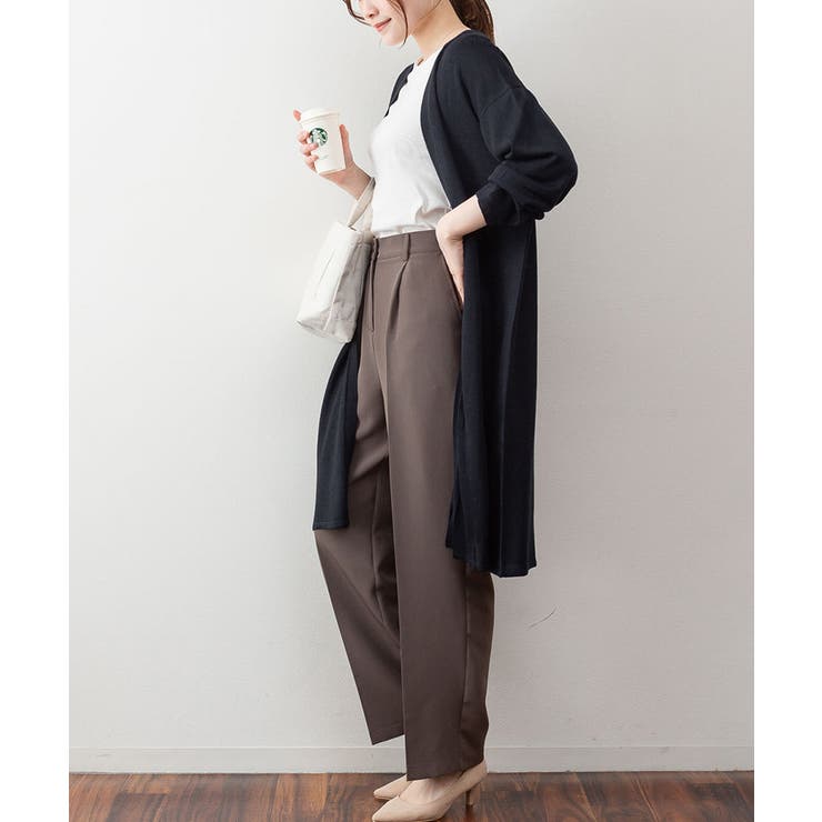 ひんやり涼感 Vネックロングカーディガン | atONE | 詳細画像26 