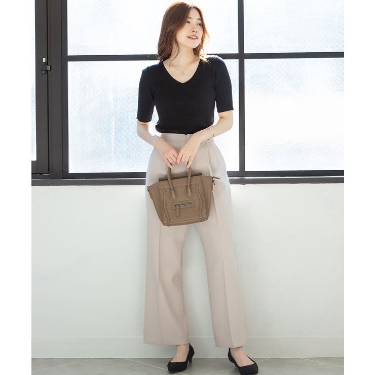 コットンリブニットトップス | atONE | 詳細画像15 