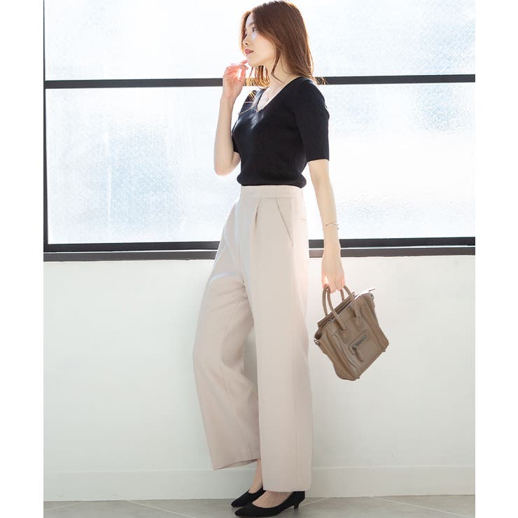 コットンリブニットトップス | atONE | 詳細画像16 