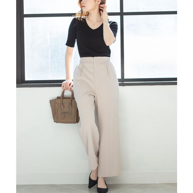 コットンリブニットトップス | atONE | 詳細画像17 