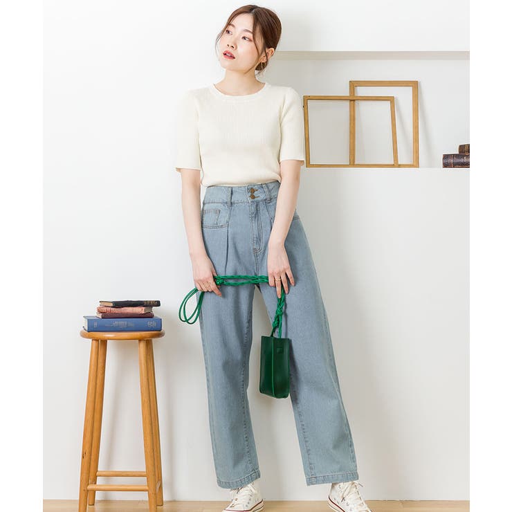 コットンリブニットトップス | atONE | 詳細画像21 