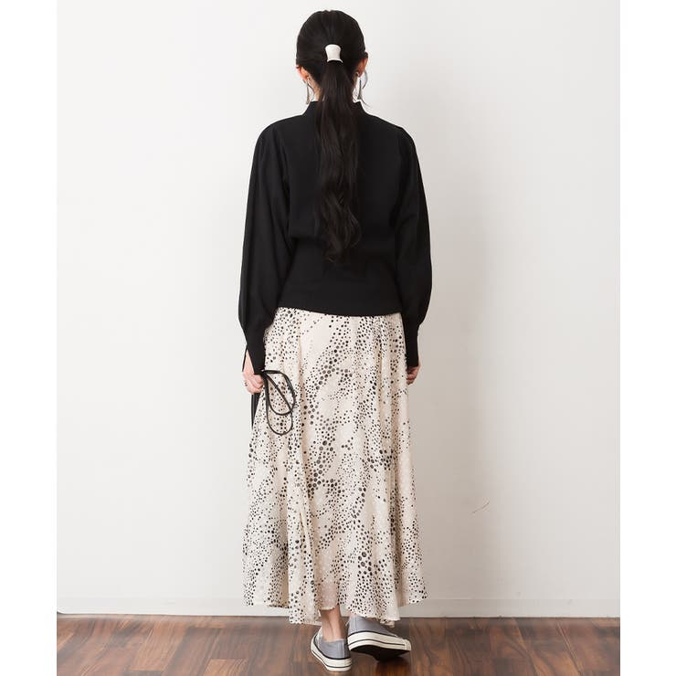 ハイネックバルーンスリーブセーター | atONE | 詳細画像27 