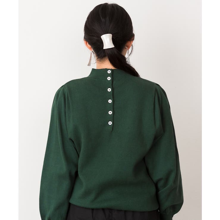 ハイネックバルーンスリーブセーター | atONE | 詳細画像36 