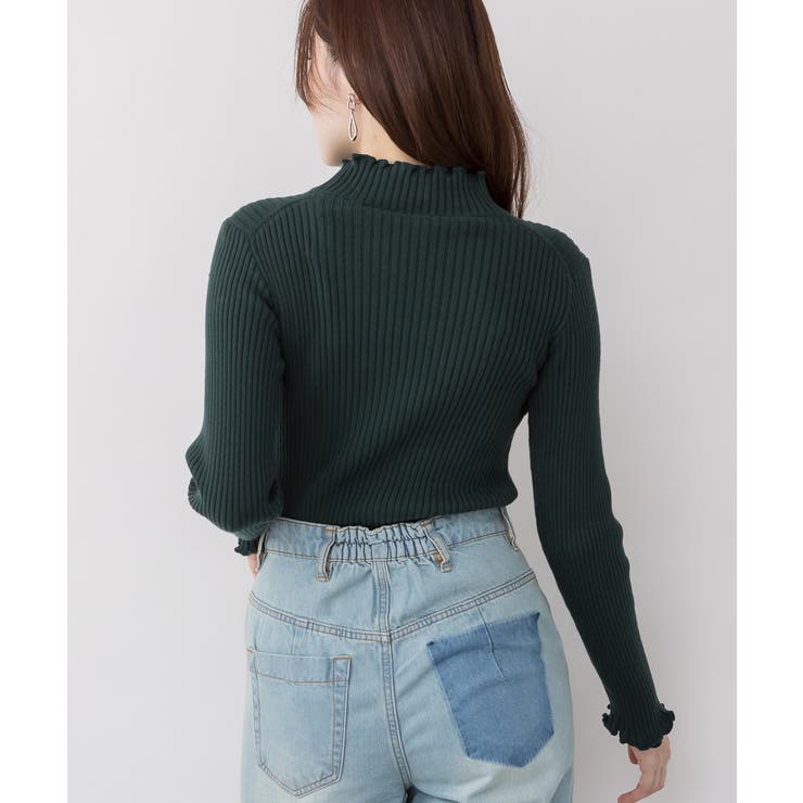 メロウリブニットトップス | atONE | 詳細画像25 