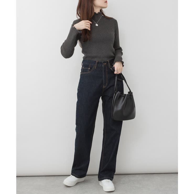 メロウリブニットトップス | atONE | 詳細画像28 