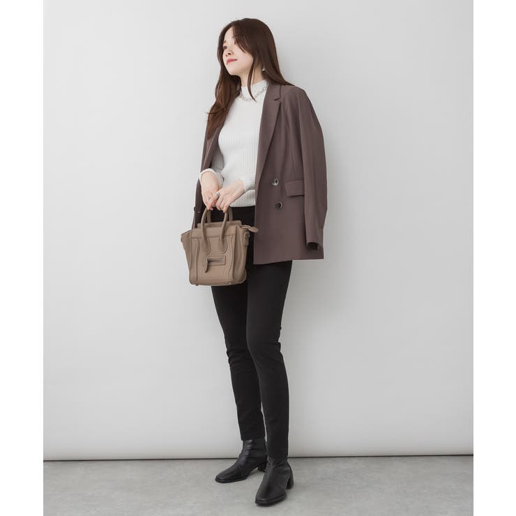 ハイネックリブニットトップス | atONE | 詳細画像32 