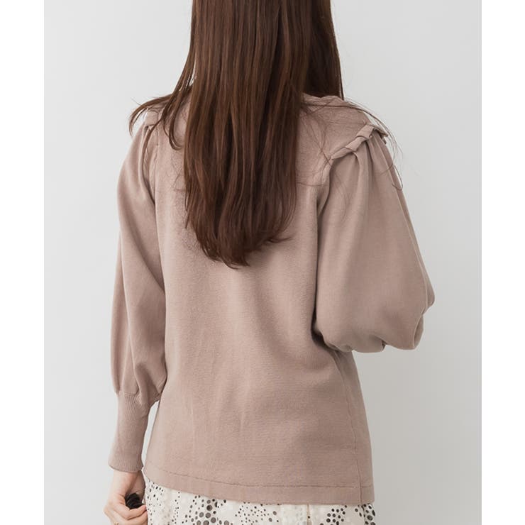 フリルスナップカーディガン | atONE | 詳細画像11 