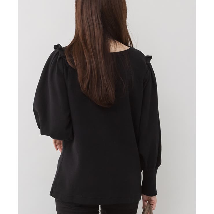 フリルスナップカーディガン | atONE | 詳細画像7 