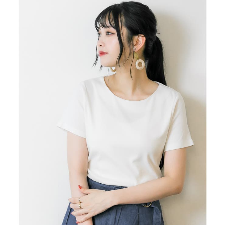 【選べる2タイプ】綿100％ ダブルフロントTシャツ | atONE | 詳細画像32 