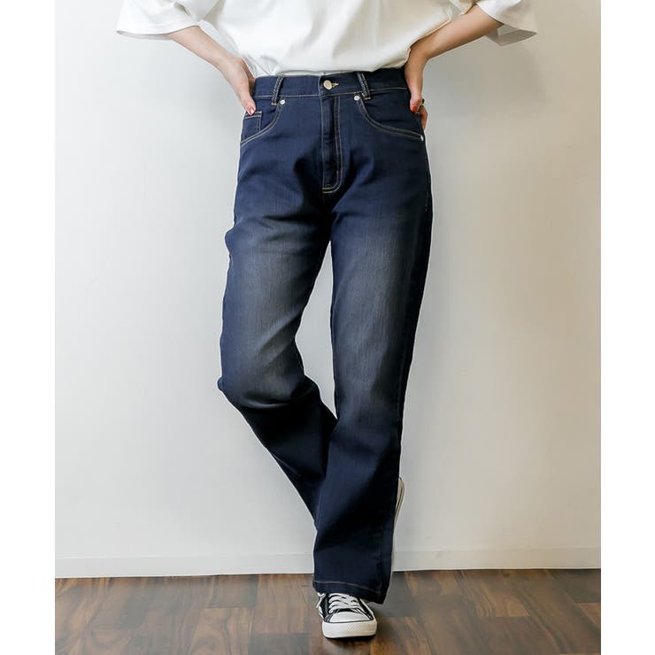 セミフレアデニムパンツ | atONE | 詳細画像31 