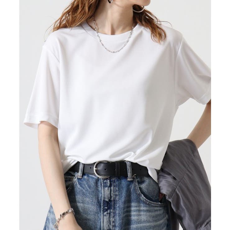 WHITE | 4.3オンスドライＴシャツ（ポリジン加工） | atONE