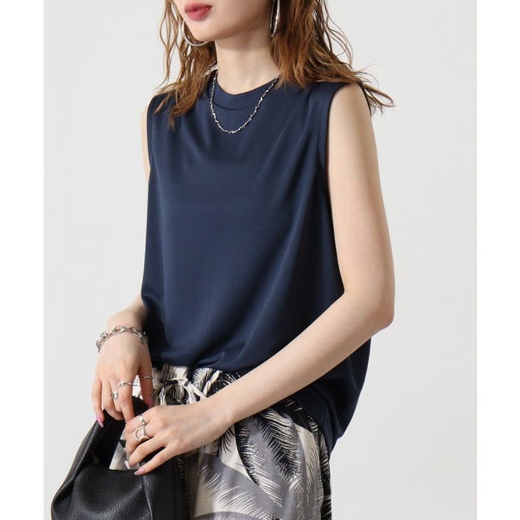 ノースリーブTシャツ（ポリジン加工） | atONE | 詳細画像13 