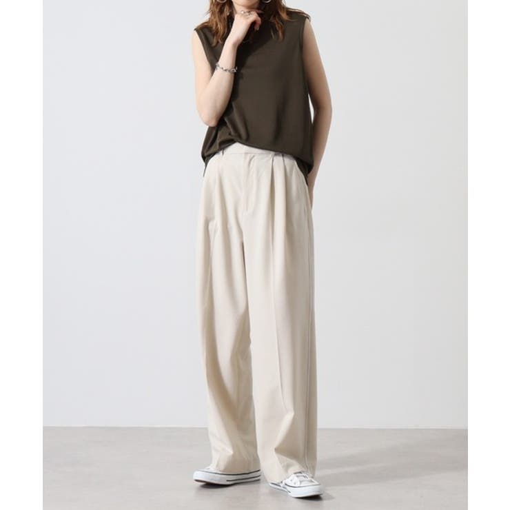 ノースリーブTシャツ（ポリジン加工） | atONE | 詳細画像19 