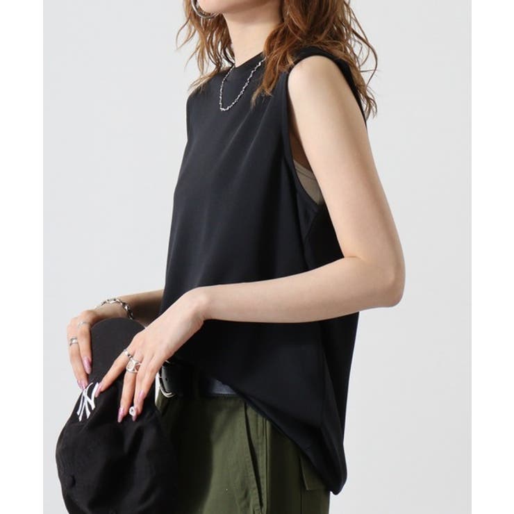 ノースリーブTシャツ（ポリジン加工） | atONE | 詳細画像22 