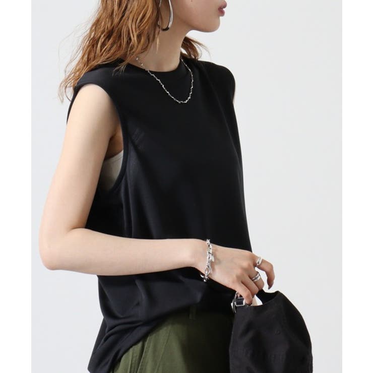 ノースリーブTシャツ（ポリジン加工） | atONE | 詳細画像23 