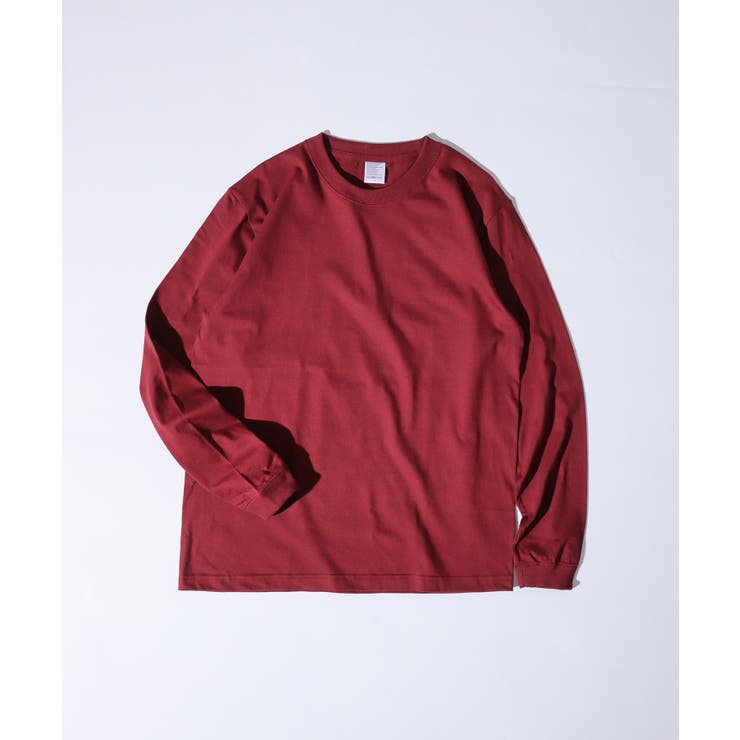 バーガンディ | 5.6オンスハイグレードロングスリーブTシャツ | atONE
