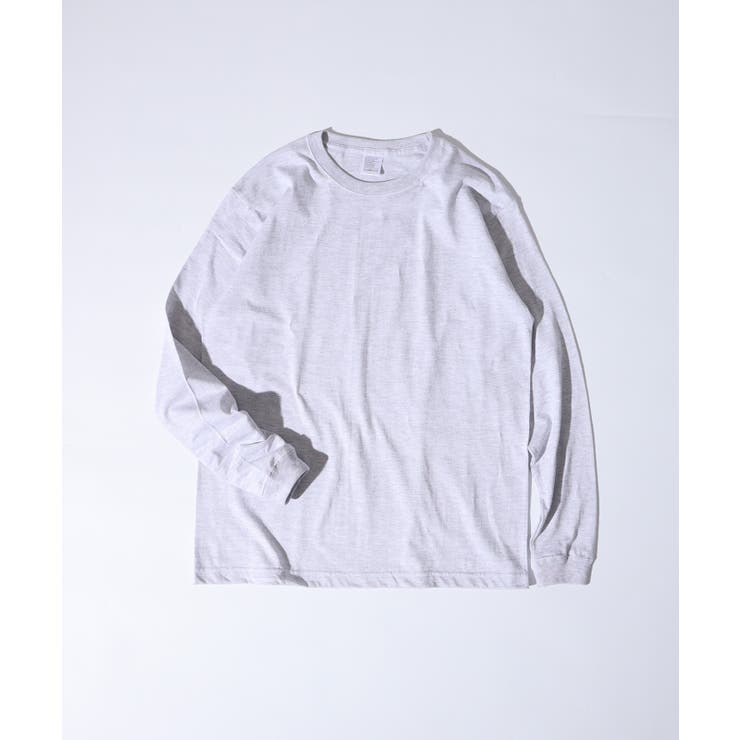 アッシュ | 5.6オンスハイグレードロングスリーブTシャツ | atONE
