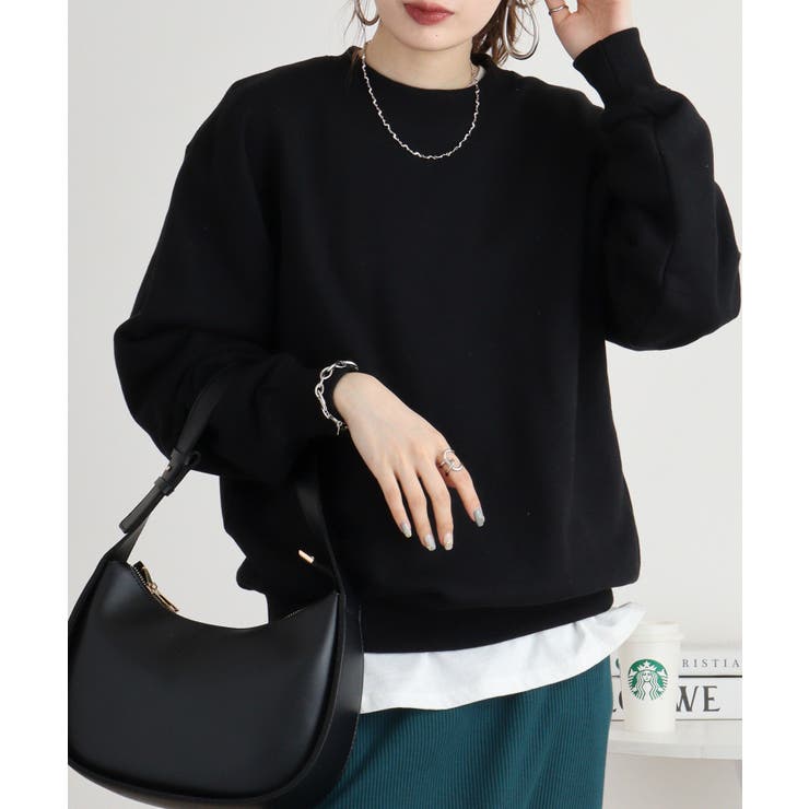 ブラック | 裏毛 10オンス ヘビーオンス | atONE