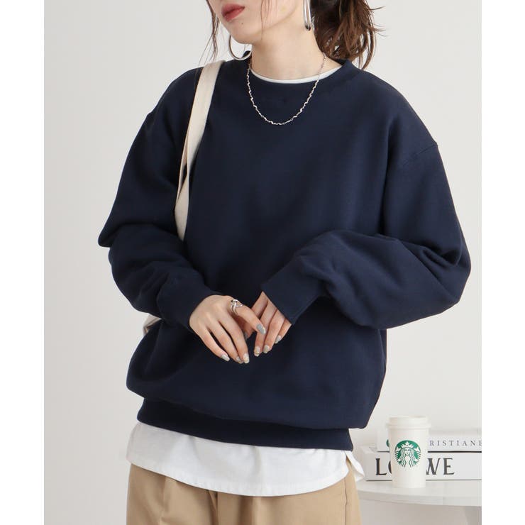 ネイビー | 裏毛 10オンス ヘビーオンス | atONE