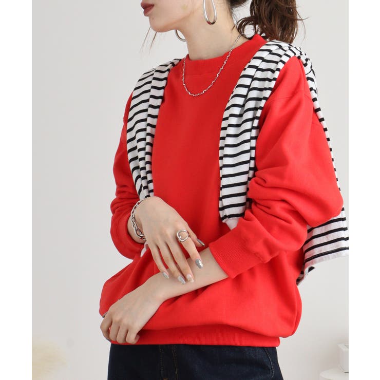 レッド | 裏毛 10オンス ヘビーオンス | atONE