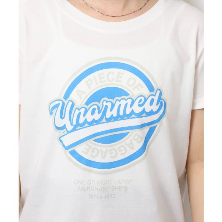 オーバーサイズシルエットショート丈ロゴプリントTシャツ | atONE | 詳細画像57 