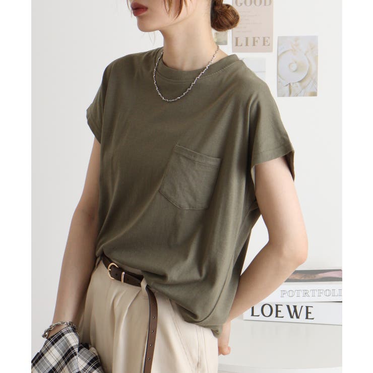 オーバーサイズモックネックチュニックTee | atONE | 詳細画像12 