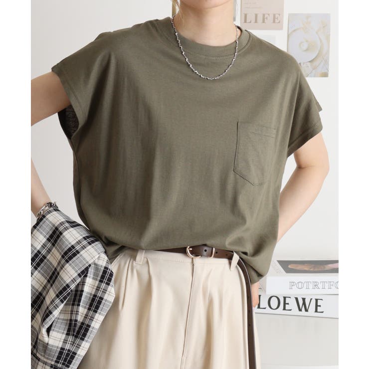 オーバーサイズモックネックチュニックTee | atONE | 詳細画像13 