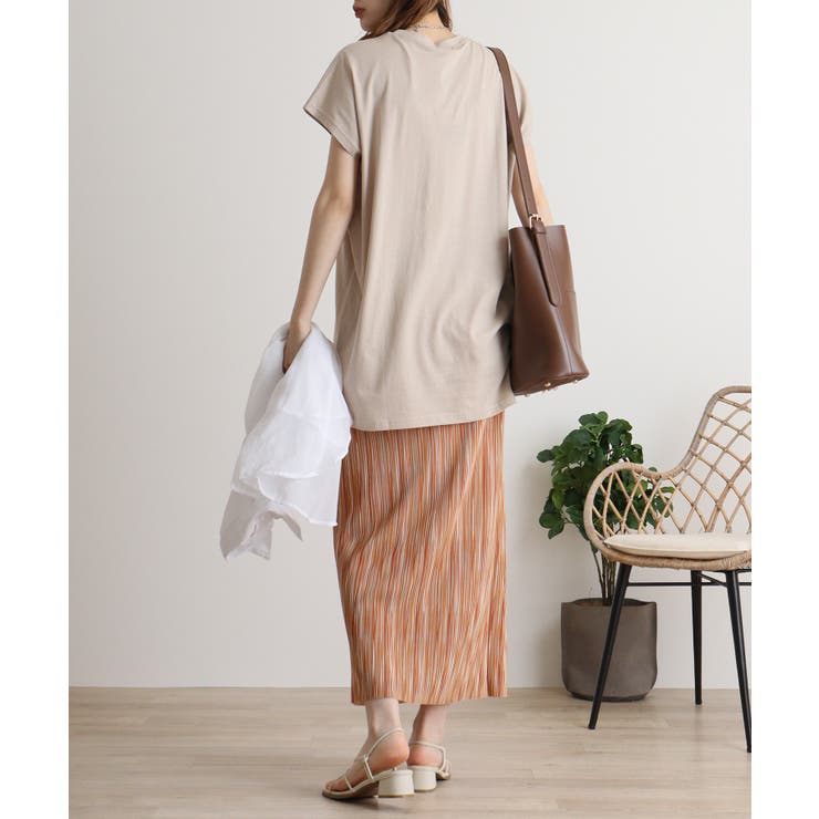 オーバーサイズモックネックチュニックTee | atONE | 詳細画像20 