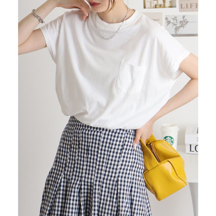 オーバーサイズモックネックチュニックTee | atONE | 詳細画像26 