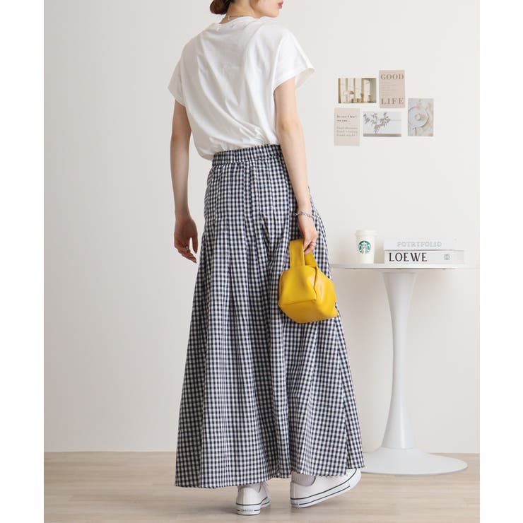 オーバーサイズモックネックチュニックTee | atONE | 詳細画像30 